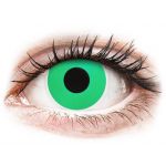 Maxvue Vision Lentes Coloridas sem Correção ColourVUE Crazy Lens Tom Emerald Green 2 lentes