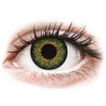 Maxvue Vision Lentes de Contacto Coloridas com Correção ColourVUE Glamour Tom Green 2 lentes