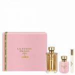 Prada La Femme Eau de Parfum 100ml + Eau de Parfum Roll-On 10ml + Leite Corporal 100ml Coffret (Original)