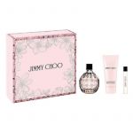 Jimmy Choo Woman Eau de Parfum 100ml + 7,5ml + Leite Corporal 100ml Coffret (Original)