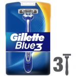 Lâminas de Barbear Gillette Blue Descartáveis 3 Unidades