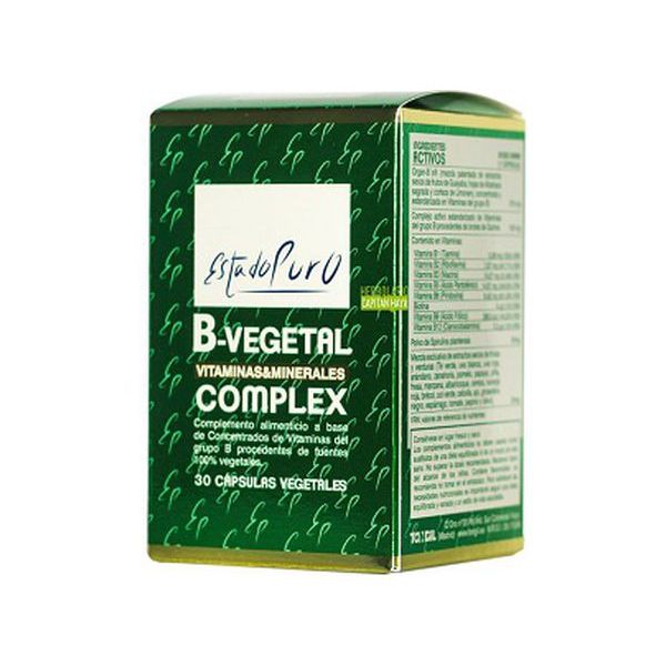 Estado Puro B-Vegetal Complex 30 Cápsulas | KuantoKusta