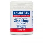 Lamberts Zinco 15mg 90 Comprimidos