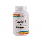 Solaray Complexo B + Vitamina C 100 Cápsulas