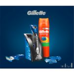 Gillette Pack Fusion Proglide Styler Máquina de Barbear + Fusion 5 Gel de Barbear 200ml Coffret