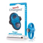 The Screaming O Anel Vibratório Charged Yoga Azul Scyvvbu