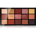 Makeup Revolution Re-loaded Paleta de Sombras Tom Velvet Rose 15x1,1g
