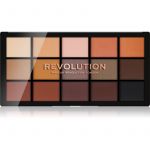 Makeup Revolution Re-loaded Paleta de Sombras Tom Basic Mattes 15x1,1g
