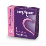 MoreAmore Preservativos Fun Skin (3 Uds) 41309 S13005286