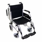 Sensicare Cadeira de Rodas de Trânsito em Alumínio com Travão de Cuidador Sensicare (YK9064F-45)