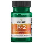 Swanson Vitamin K2 100mcg 30 Cápsulas