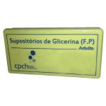 Supositórios de Glicerina (F.P.) Adulto 1970mg 12 Supositórios