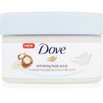 Dove Exfoliating Body Scrub Crushed Macadamia & Rice Milk Esfoliante Corporal Nutritivo 225ml