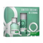 United Colors Of Benetton Be Strong Eau de Toilette 100ml + Spray Desodorizante 150ml Coffret (Original)