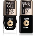Delia Cosmetics Coral Nail Enamel Hybrid Gel Coffret Odstín 26