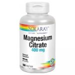 Solaray Magnesium Citrate 180 Cápsulas