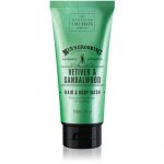 Scottish Fine Soaps Men's Grooming Vetiver & Sandalwood Gel de Banho e Shampoo 200ml