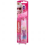 Colgate Kids Barbie Escova de Dentes com Bateria para Crianças Extra Suave