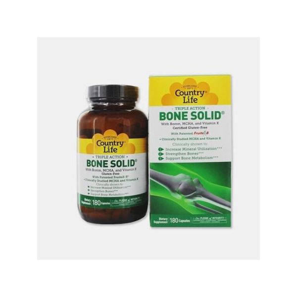 Country Life Bone Solid 180 C Psulas Kuantokusta   435766 3 Country Life Bone Solid 180 Capsulas 