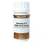 Equisalud Holovit Vitamina D3 2.000 Ui + K2 50 Cápsulas