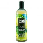 Faith-in-Nature Shampoo Anti-caspa de Limão e Árvore do Chá 400ml