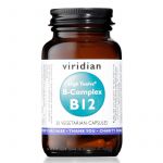 Viridian Alto Doze Vitamina B12 Complexo B 90 Cápsulas