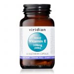 Viridian Vitamina e 330mg 30 Cápsulas