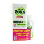 Enerzona Pack Omega 3 Rx 120 Cápsulas de 1 Grama + 30 Cápsulas de Presente