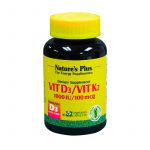 Nature's Plus Vitamina D3/Vitamina K2 90 Cápsulas