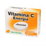 Vallesol Vitamina C e Guaraná 24 Comprimidos