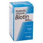 Health Aid Biotina 30 Comprimidos de 800?g