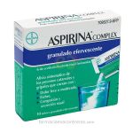 Bayer Aspirina Complex , AAS 500mg + Pseudoefedrina 30mg 10 Saquetas Granulado Suspensão Oral