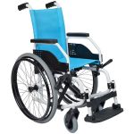 Orthos Xxi Cadeira de Rodas XXI Liliput Light Azul Largura Assento: 31 cm Sistema Elevatório de Pernas