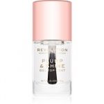 Makeup Revolution Plump & Shine Verniz Efeito Gel Translúcido 10ml