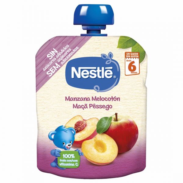 Nestlé Pacotinho Maçã Pêssego 90g 6M+ - Compara preços