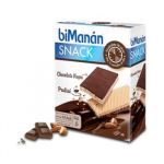 Bimanan Snack Chocolate Preto Praliné 6 Unidades Chocolate Preto