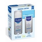 Mustela Pack Cuidado para Crosta Láctea + Shampoo Espuma Recém-Nascido 40ml + 150ml