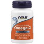 Now Omega-3 Destilado Molecularmente 30 Cápsulas moles