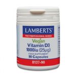 Lamberts Vegan Vitamina D3 90 Cápsulas