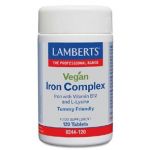 Lamberts Vegan Iron Complex 120 Comprimidos