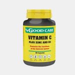 Good Care Vitamin C Plus Zinc & Vit. D3 60 Cápsulas