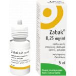 Théa Zabak 0,25mg/ml Solução Colírio 5ml