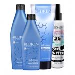 Redken Extreme Pack Shampoo 300ml + Condicionador 250ml + MegaMask 200ml + 25 Benefits One United 150ml Coffret