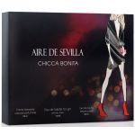 Aire de Sevilla Chica Bonita Woman Eau de Toilette 150ml + Gel de Banho 150ml + Loção Corporal 150ml Coffret (Original)