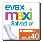 Evax Salvaslip Maxi Pensos Diários 40 Unidades