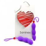 Saninex Tampão de Rabo de Clímax Saninex e Anel Roxo - D-221815