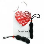 Saninex Tampão de Butt Saninex Climax e Anel Preto - D-221816