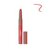 L'Oréal Paris Infallible Matte Lip Crayon Batom em Lápis com Efeito Matificante Tom 105 Sweet & Salty 2,5g