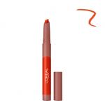 L'Oréal Paris Infallible Matte Lip Crayon Batom em Lápis com Efeito Matificante Tom 106 Mon Cinnamon 2,5g