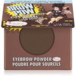 theBalm Browpow® Pó para Sobrancelhas com Estojo Magnético Tom Dark Brown 1,2g
